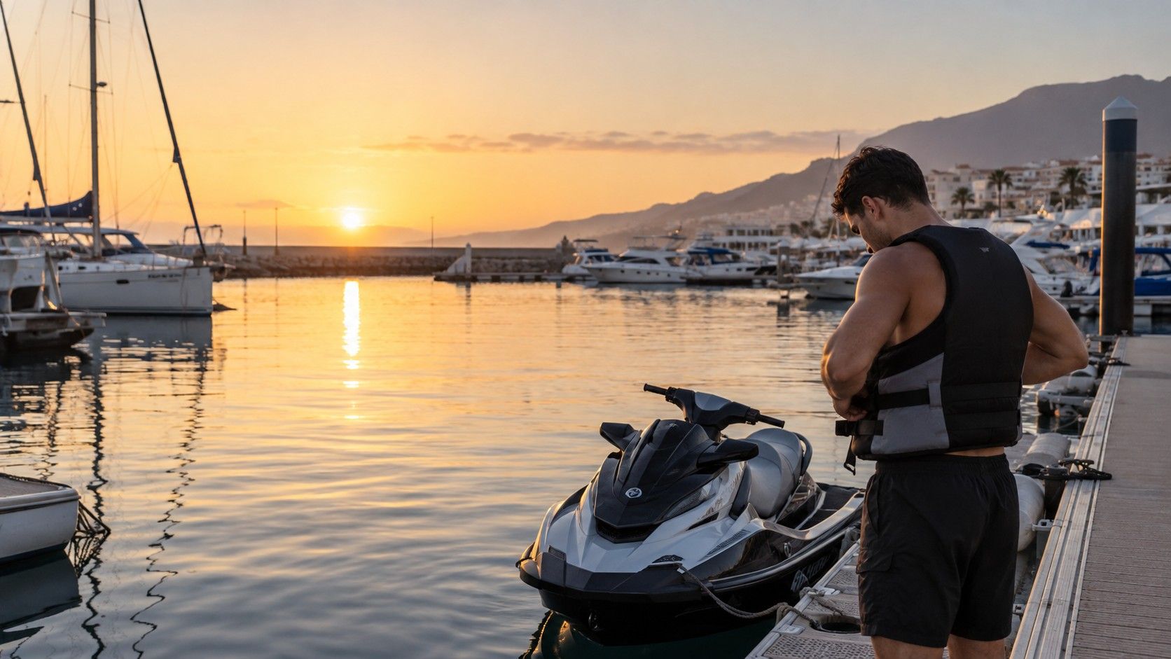 Salida temprana de jet ski desde Puerto Colón
