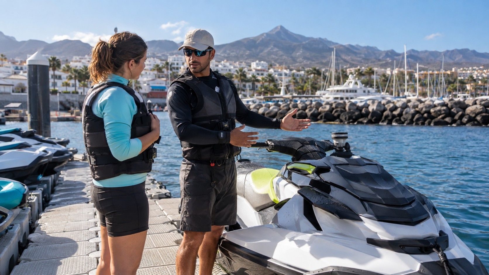 Jet ski en Tenerife para principiantes